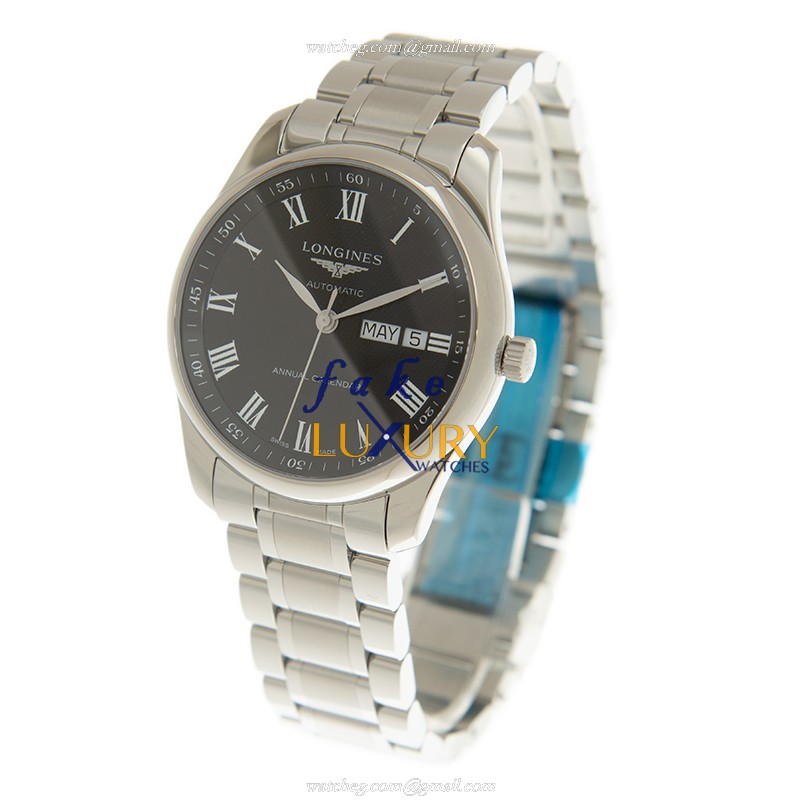 Longines L2.910.4.51.6 MASTER Automatic Black Dial Stainless Steel Replica Watch - Image 3