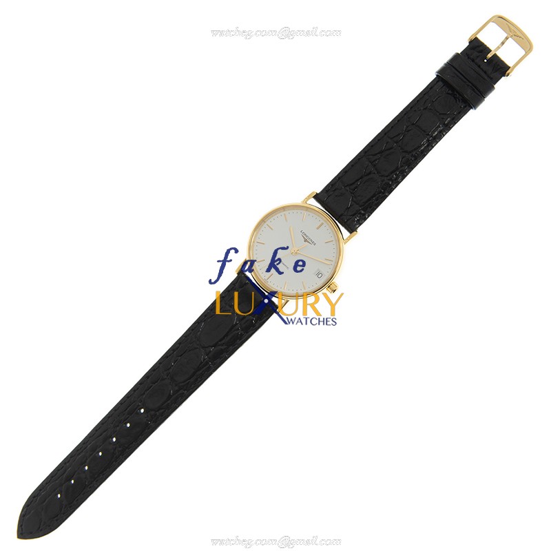 Longines L4.322.2.12.2 PRESENCE Automatic Gold-Plated & Stainless Steel Replica Watch, Automatic - Image 2