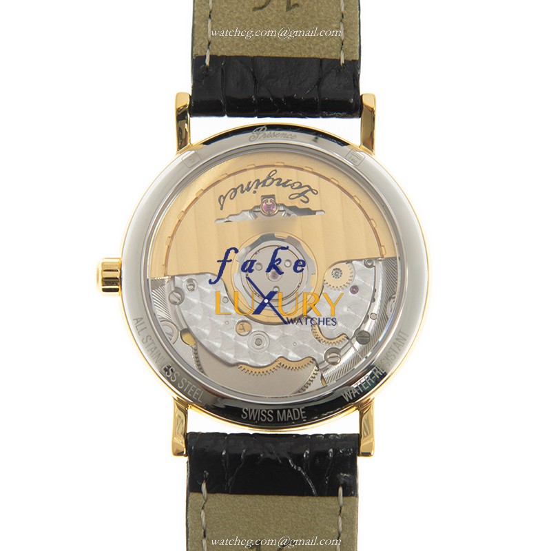 Longines L4.322.2.12.2 PRESENCE Automatic Gold-Plated & Stainless Steel Replica Watch, Automatic - Image 3