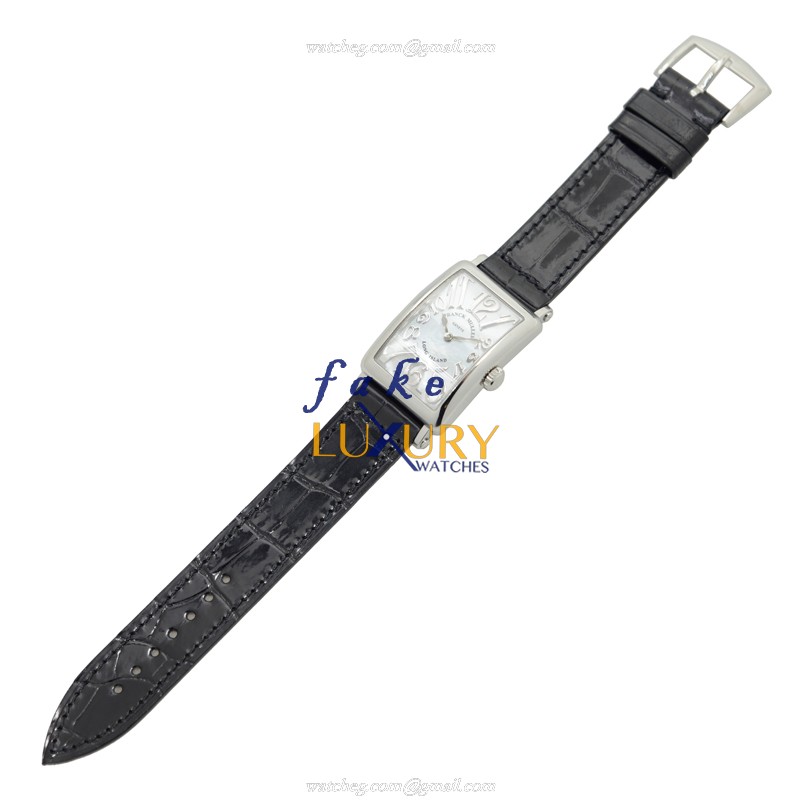 902 QZ REL MOP AC - Franck Muller Long Island Replica Watch - Quartz - White Mother of Pearl Dial - Image 2
