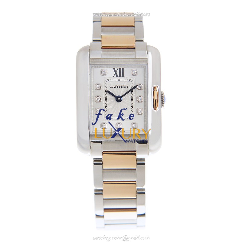 Cartier WT100024 TANK Quartz Silver Dial Stainless Steel | 15202ST.OO.1240ST.01 | Automatic | Steel - Image 2