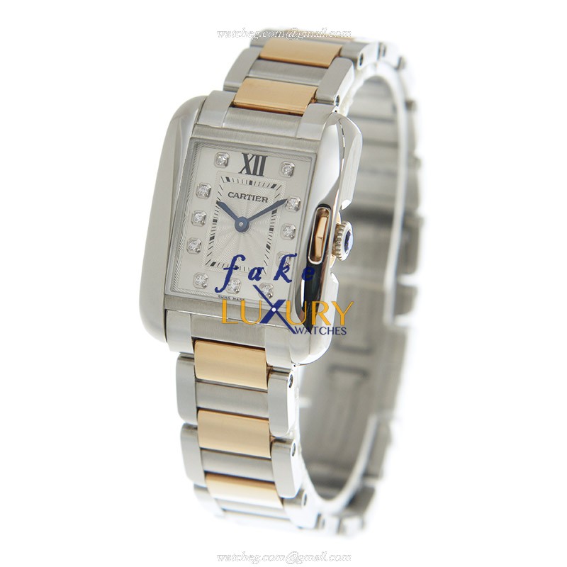 Cartier WT100024 TANK Quartz Silver Dial Stainless Steel | 15202ST.OO.1240ST.01 | Automatic | Steel - Image 3