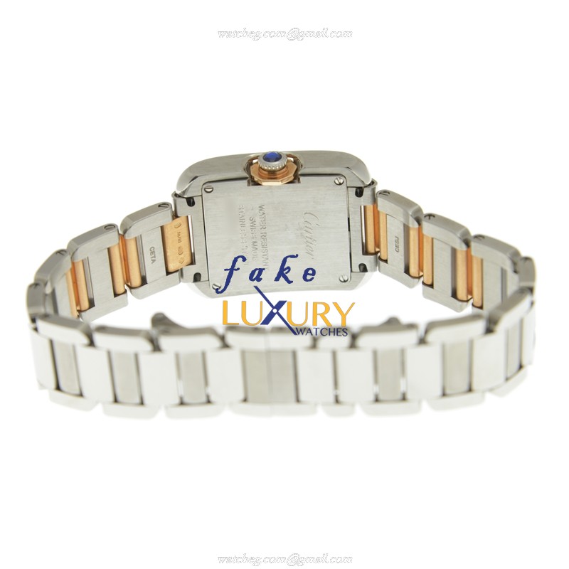 Cartier WT100024 TANK Quartz Silver Dial Stainless Steel | 15202ST.OO.1240ST.01 | Automatic | Steel - Image 4