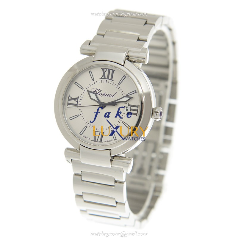 Chopard 388541-3002 IMPERIALE Quartz Stainless Steel Replica Watch, Silver Dial, 28mm Case - Image 3