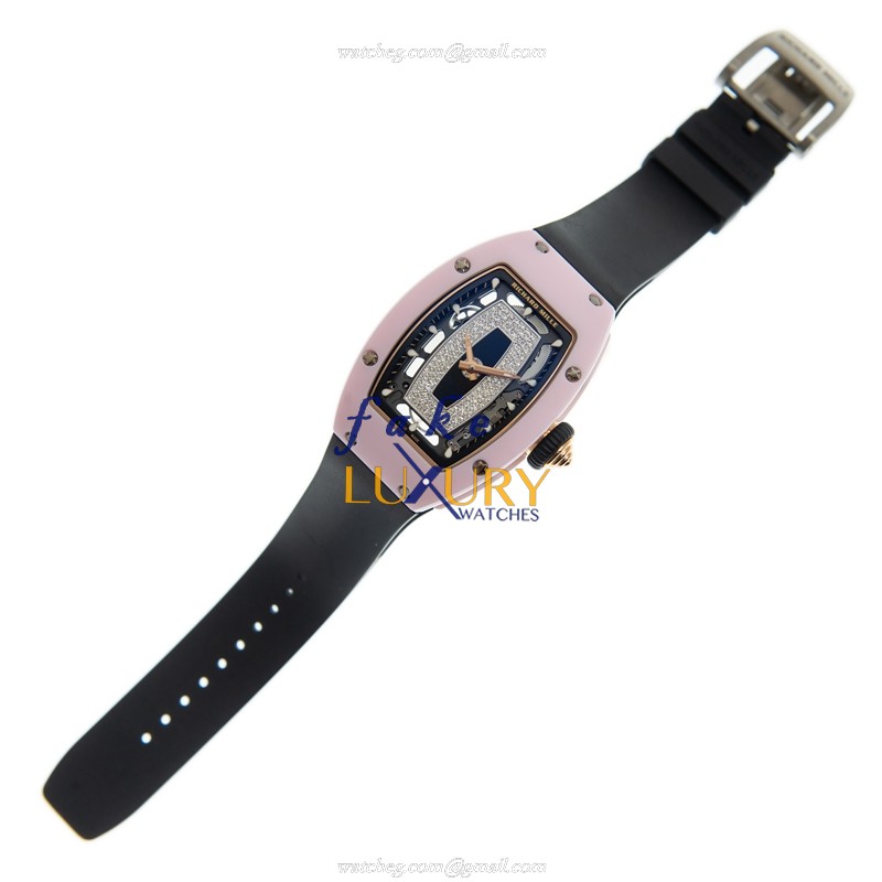 Richard Mille RM07-01 WG-TZP-P-BK Replica Watch, Automatic Movement, Black Ceramic Case - Image 2