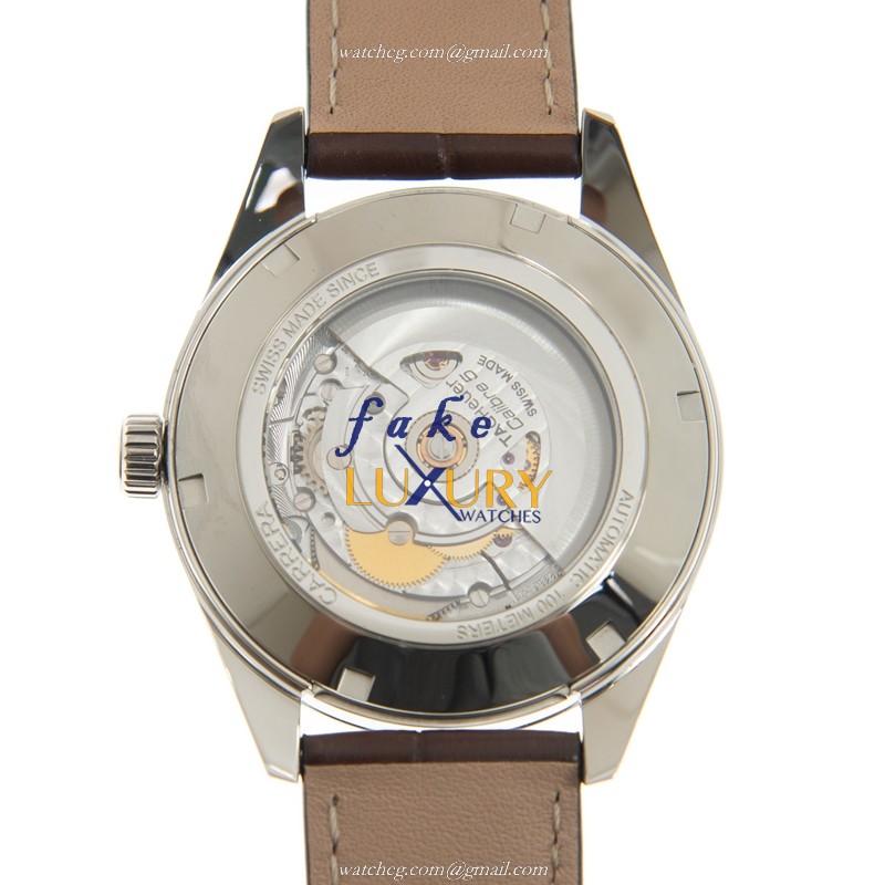 Tag Heuer WAR211B-FC6181 Carrera Replica Watch Automatic White Dial Steel Case - Image 3
