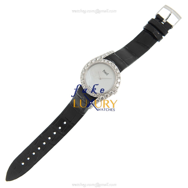 G0A44160 - Piaget Limelight Gala Replica Watch - 18kt White Gold Diamond - Quartz - Image 2