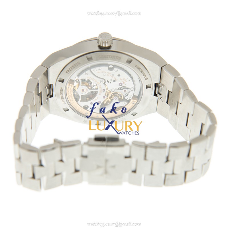 Vacheron Constantin 6000V/110A-B544 Overseas Automatic Blue Dial Steel Replica Watch - Image 4