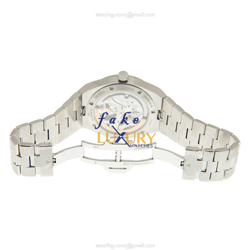 Vacheron Constantin 6000V/110A-B544 Overseas Automatic Blue Dial Steel Replica Watch - Image 5