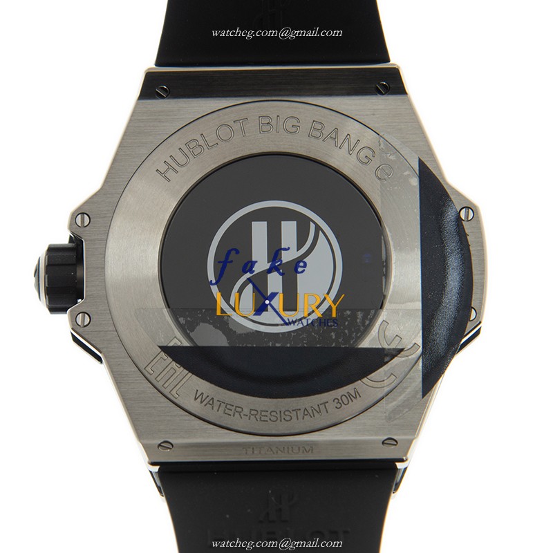 440.NX.1100.RX - Hublot Big Bang Intelligent Titanium Replica Watch Black Dial - Image 3