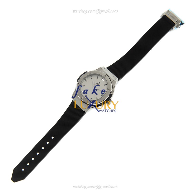 - HUB581NX2611RX - Hublot Classic Fusion Quartz Titanium Replica Watch - 33mm Titanium Case - Image 2