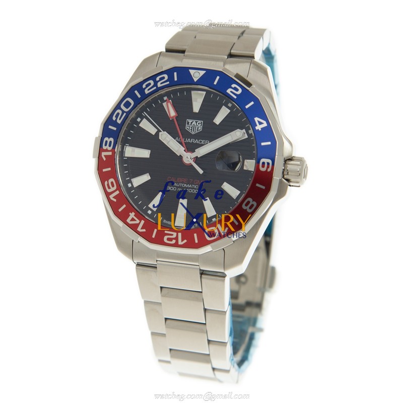 Tag Heuer WAY201F.BA0927 Aquaracer Replica Watch, Automatic, Black Dial, Steel Case - Image 3