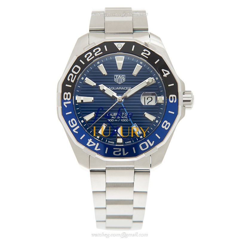 Tag Heuer Aquaracer WAY201T.BA0927 Replica Watch, Blue Dial, Steel Bracelet, Automatic - Image 2