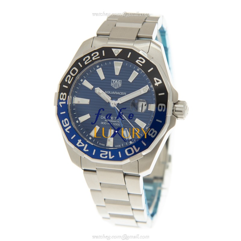 Tag Heuer Aquaracer WAY201T.BA0927 Replica Watch, Blue Dial, Steel Bracelet, Automatic - Image 3