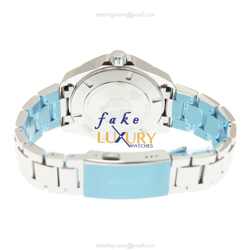 Tag Heuer Aquaracer WAY201T.BA0927 Replica Watch, Blue Dial, Steel Bracelet, Automatic - Image 4