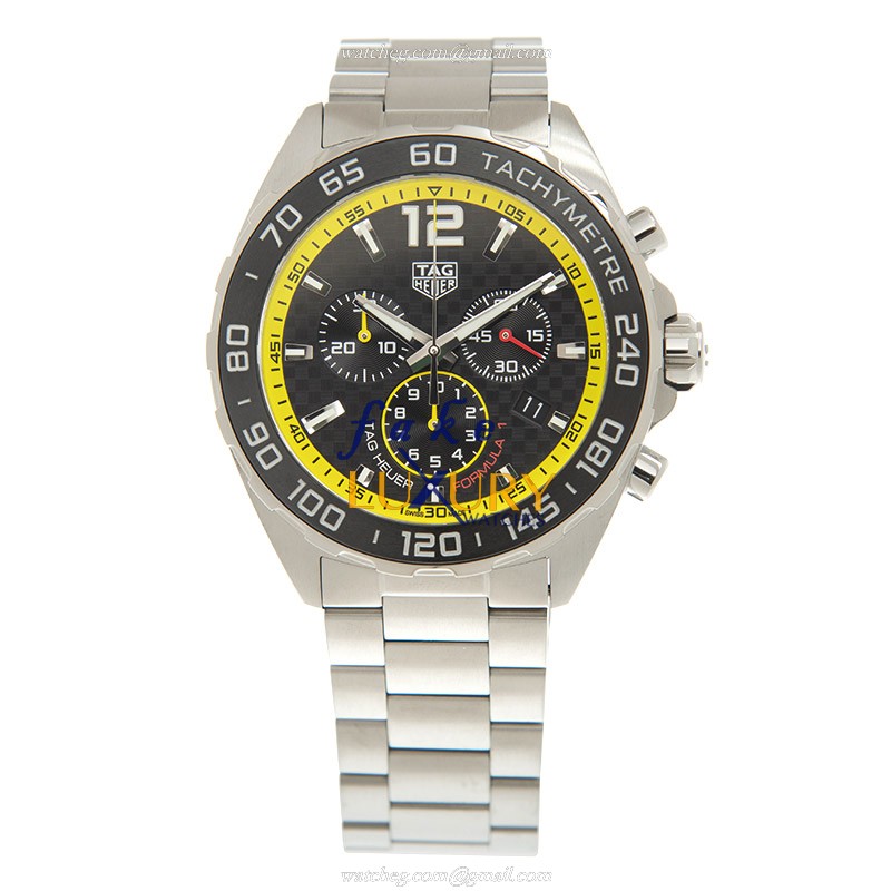Tag Heuer Formula 1 CAZ101AC.BA0842 - Replica Watch - Quartz - 43mm Steel Case - Black Dial - Image 2