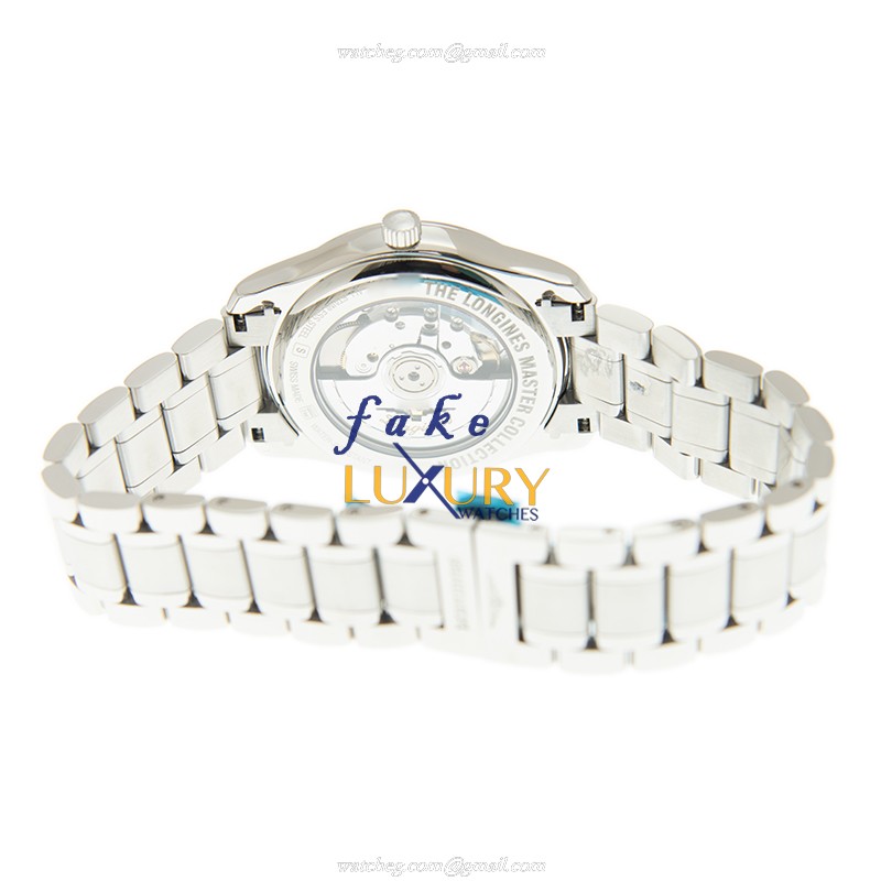 Longines L2.909.4.92.6 Master Replica Watch, Automatic, Blue Dial, Steel Bracelet - Image 4