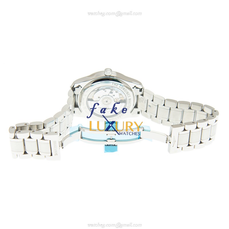 Longines L2.909.4.92.6 Master Replica Watch, Automatic, Blue Dial, Steel Bracelet - Image 5