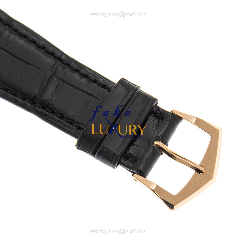 Patek Philippe 5905R-001 Replica Watch Automatic Brown Dial Rose Gold Case Alligator Strap - Image 4