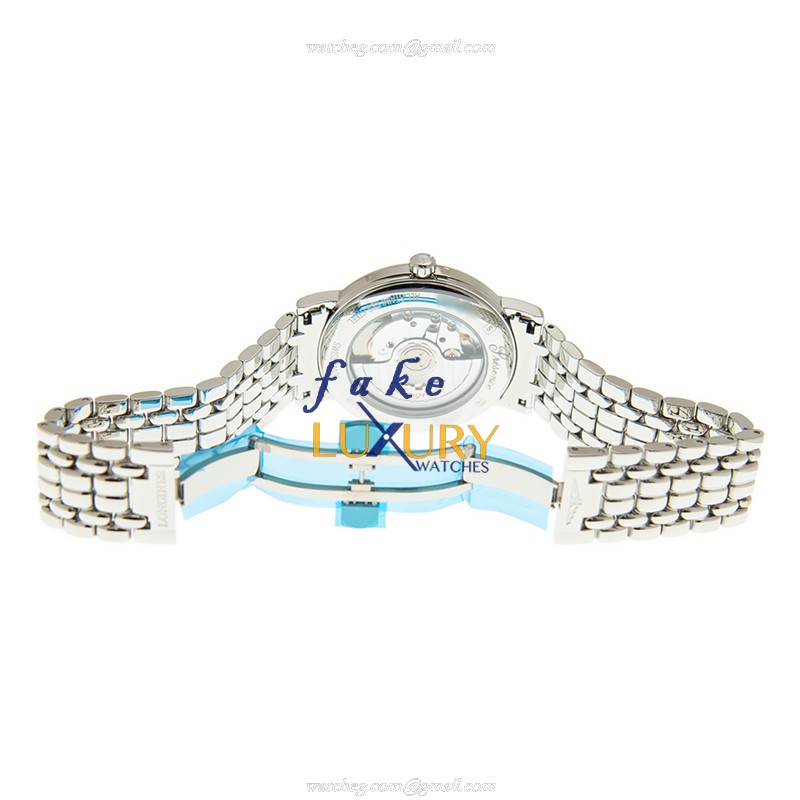 Longines L4.921.4.11.6 PRESENCE Replica Watch Automatic White Dial Stainless Steel Bracelet - Image 5