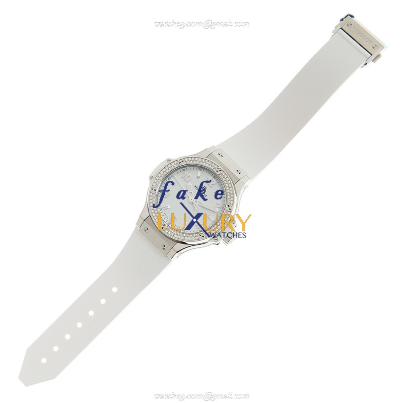 Hublot 361.SE.2010.RW.1104 Quartz Automatic - White Dial - Replica Big Bang Watch - Image 2