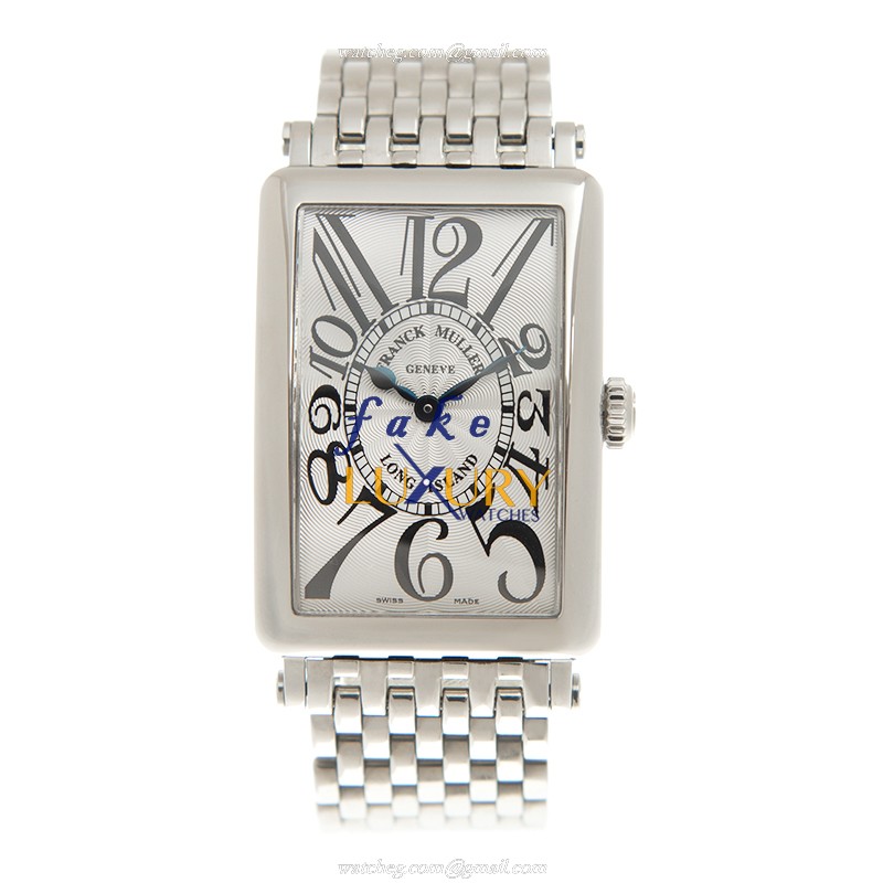 Franck Muller 952 QZ O AC Replica Watch, Quartz, Silver Dial, Steel Case, 26mm - Image 2