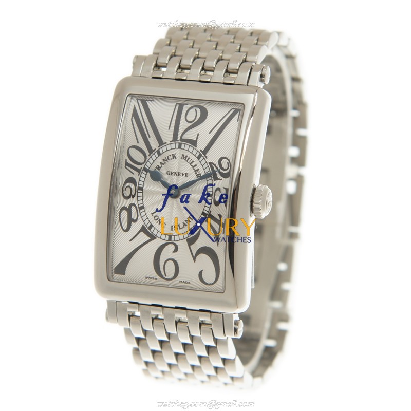 Franck Muller 952 QZ O AC Replica Watch, Quartz, Silver Dial, Steel Case, 26mm - Image 3
