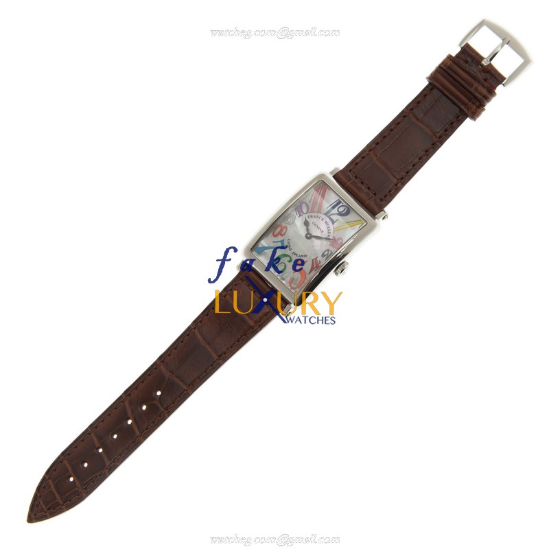 Franck Muller 952 QZ COL DRM MOP AC Replica Watch, Quartz Movement, White MOP Dial, 26mm Steel Case - Image 2