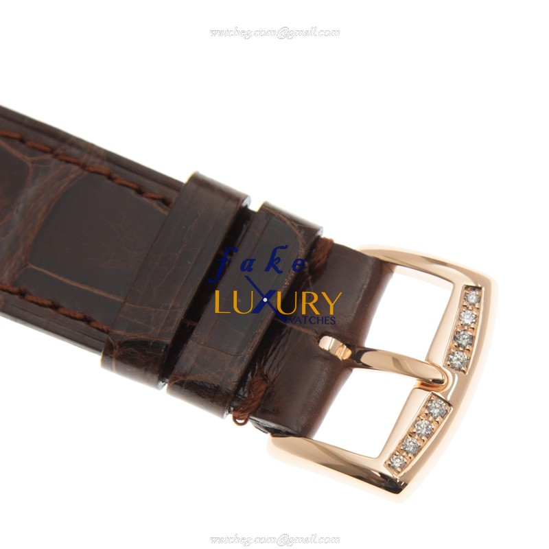 Franck Muller 952 QZ COL DRM MOP D 5N Long Island Quartz Rose Gold Diamond Replica Watch - Image 4