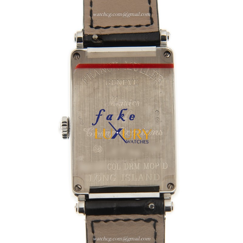 Franck Muller 952 QZ COL DRM MOP D OG Replica Watch, Quartz Movement, White Gold & Diamond Case - Image 3