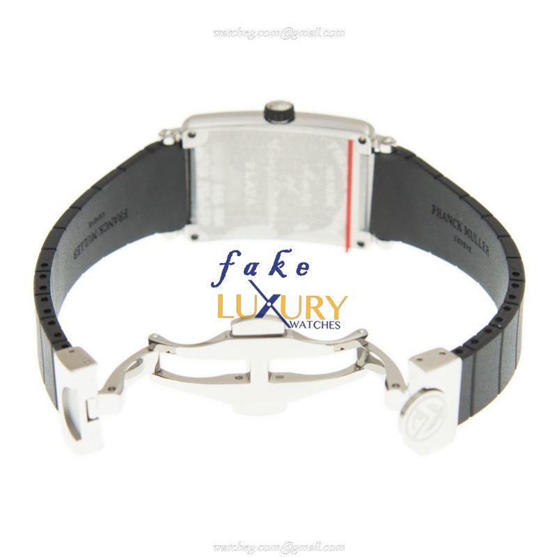 952-QZ-REL-PLY-AC - Franck Muller Long Island Replica Watch - Quartz - Black Dial - Image 5