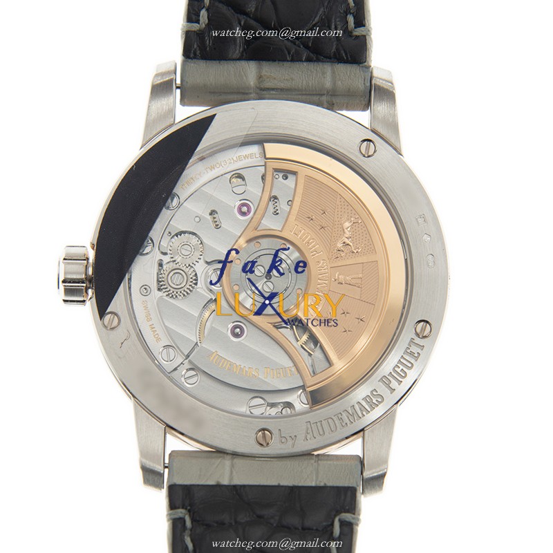 Audemars Piguet 15210CR.OO.A009CR.01 CODE 11.59 Replica Watch, Automatic, Silver Dial, 18kt Rose - Image 3