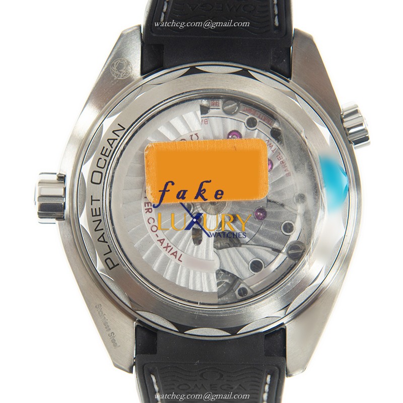 Omega Seamaster 215.33.44.22.01.001 Automatic - Black Dial - Leather Strap - Replica Watch - Image 3