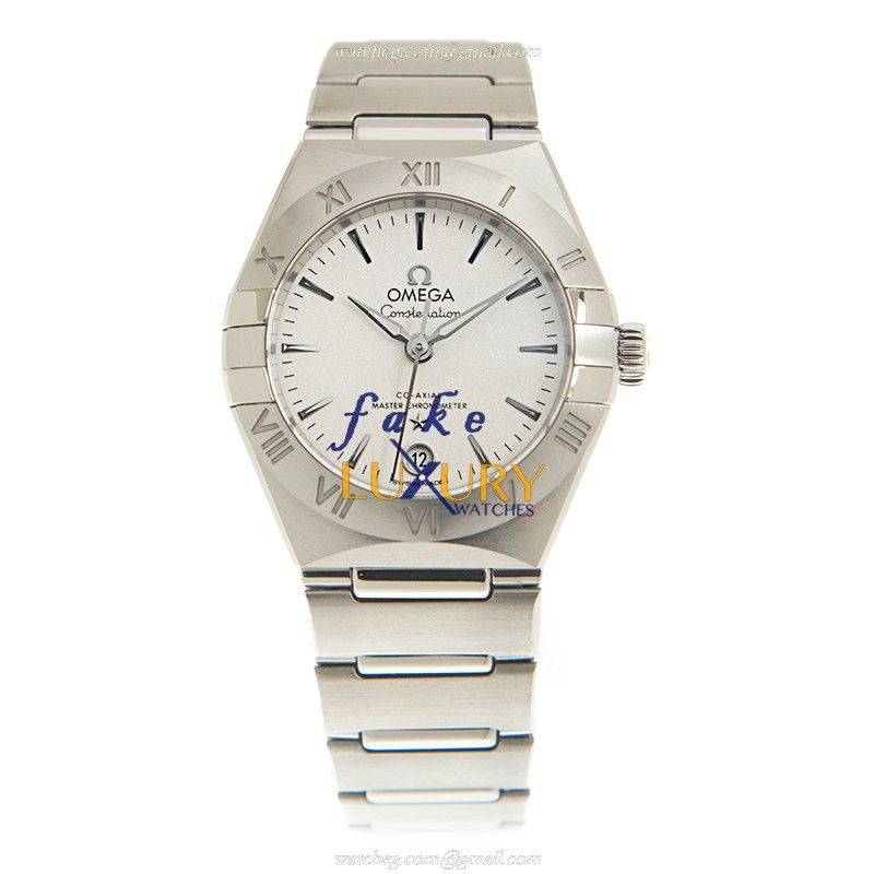 Omega 131.10.29.20.02.001 Constellation Automatic Stainless Steel Replica Watch, Swiss Movement - Image 2