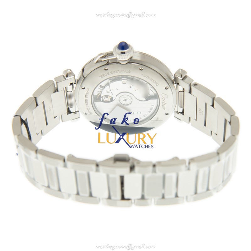 Cartier WSPA0009 Pasha de Cartier - Replica Watch - Automatic - Steel Case - Silver Dial - Image 4