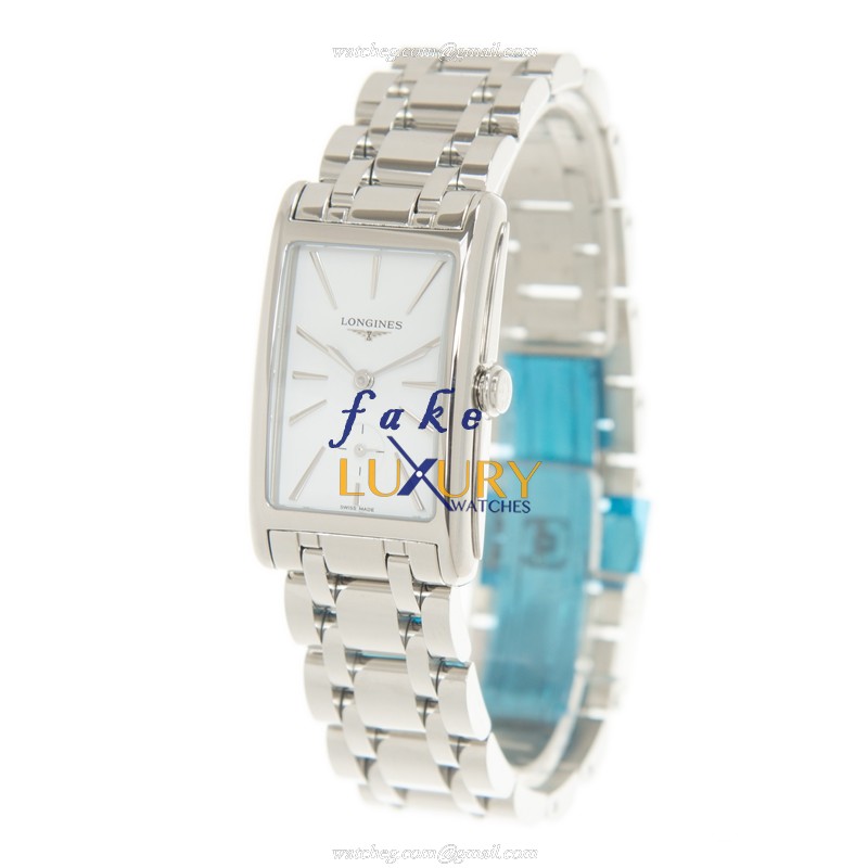 Longines L5.512.4.11.6 Replica Watch, Quartz, White Dial, Steel Case, 23.3mm, Silver Bracelet - Image 3