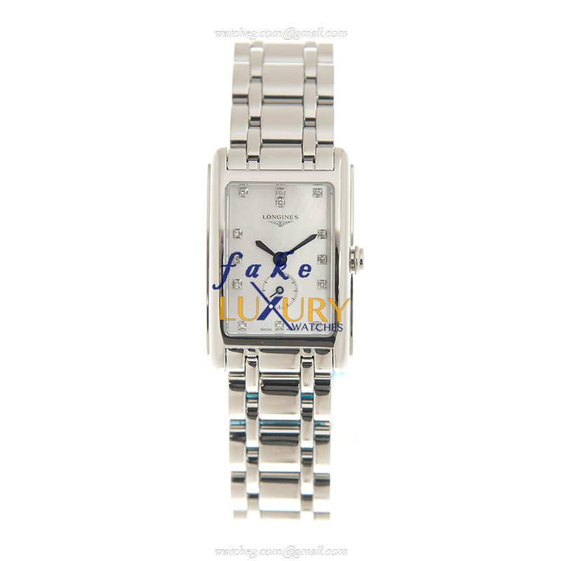 L5.255.4.87.6 - Longines Dolce Vita Replica Watch Quartz Stainless Steel White Mother of Pearl Dial - Image 2