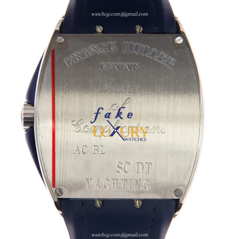 Franck Muller V45SCDTYACHTING AC.BL White Automatic Stainless Steel Replica Watch, Model V 45 SC DT - Image 3