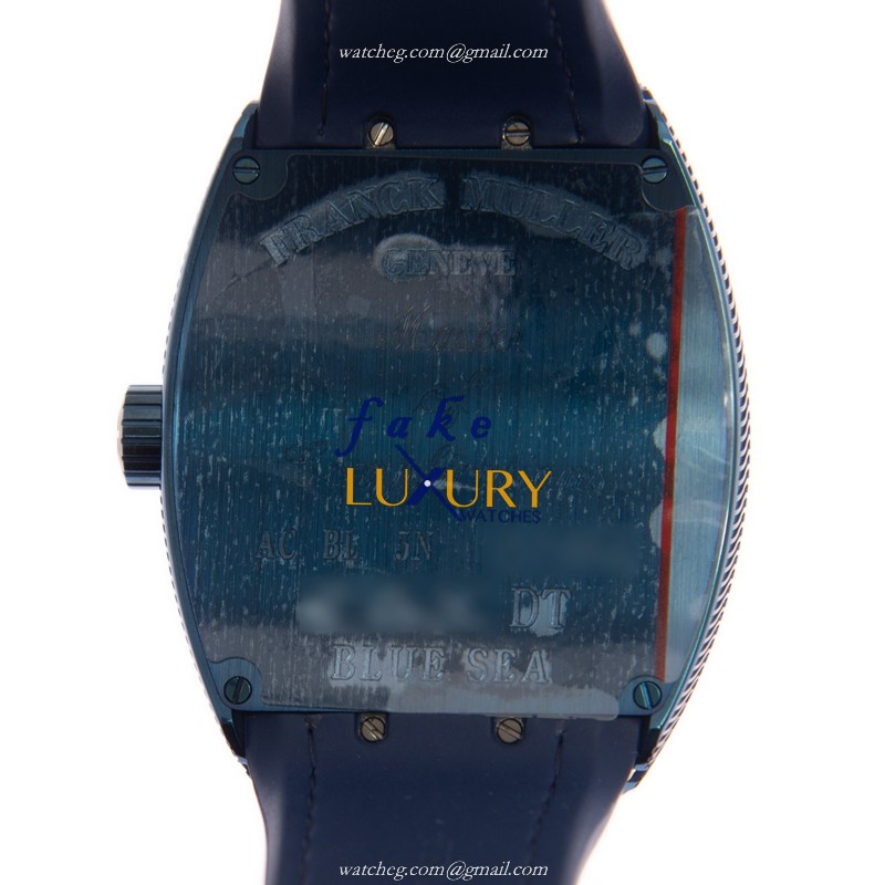 Franck Muller Vanguard V 45 SC DT Blue Sea V 45 SC DT BLUE SEA AC.BL.5N Automatic 18kt Rose Gold - Image 3