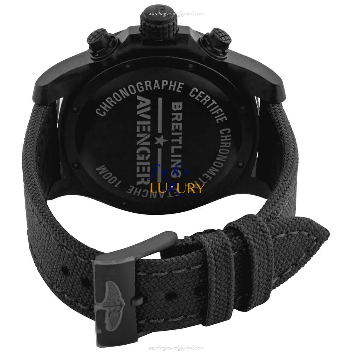 Breitling Avenger Hurricane XB0170E41I1W1 Automatic Yellow Dial Carbon Fiber Replica - Image 3