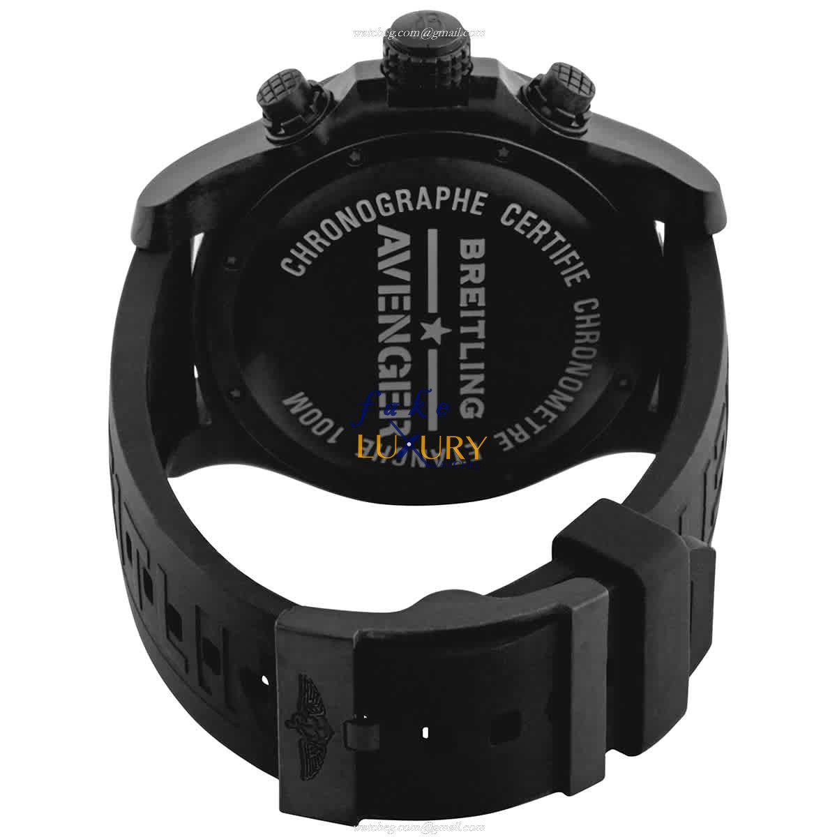 Breitling Avenger Hurricane XB0170E41I1S2 - Replica Watch - Yellow Dial - Automatic - Carbon Fiber - Image 3