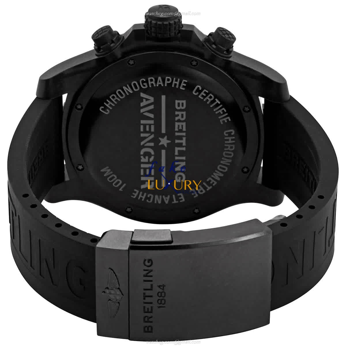 Breitling Avenger Hurricane XB1210E41B1S1 | Automatic | Carbon Fiber | Black Rubber - Image 3