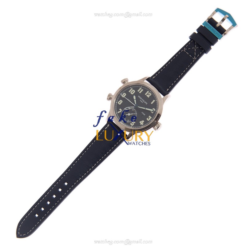 Patek Philippe 7234G-001 Replica Watch, Automatic Movement, Dark Blue Dial, 18kt White Gold Case - Image 2