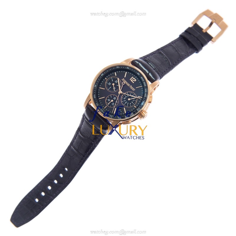 Audemars Piguet CODE 11.59 26393OR.OO.A616CR.01 Automatic 18kt Rose Gold Deep Purple Dial Replica - Image 2