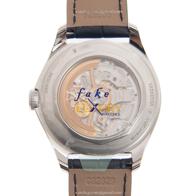 Vacheron Constantin 4000E/000A-B548 Fiftysix Replica Watch, Blue Dial, Steel Case, Automatic - Image 3