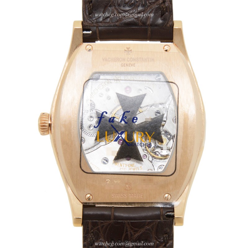 Vacheron Constantin Malte 82230/000R-9963 - Replica Watch - Manual Wind - 18kt Rose Gold - Brown - Image 3