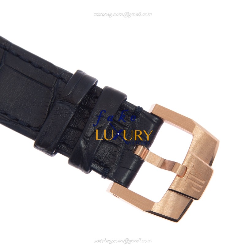 Audemars Piguet 26393OR.OO.A028CR.01 CODE 11.59 Dark Blue Dial 18kt Rose Gold Automatic Replica - Image 4