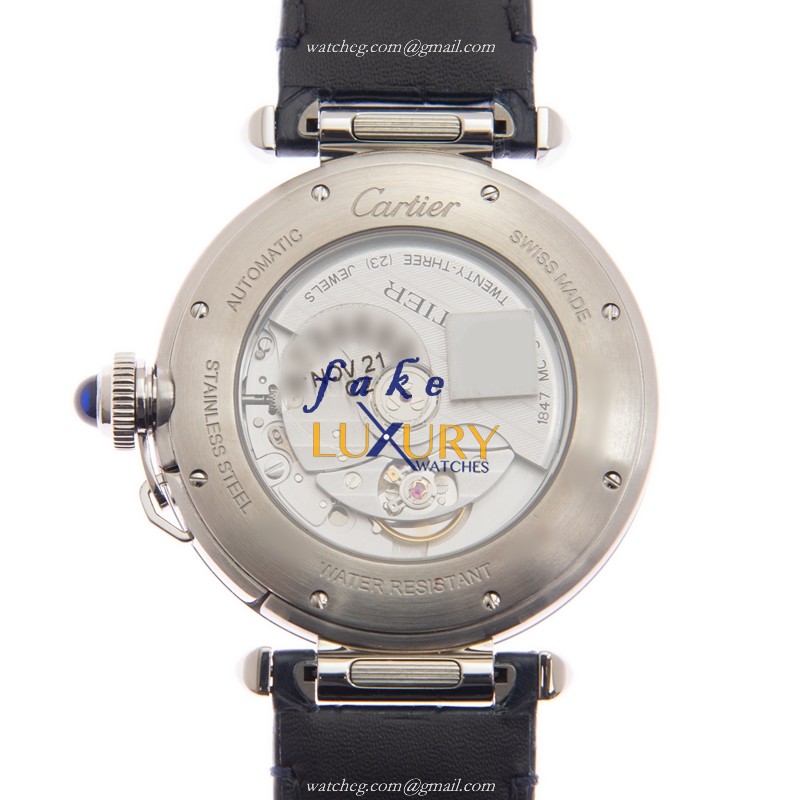 -15202ST.OO.1240ST.01 - Cartier PASHA DE CARTIER Automatic Silver Dial Replica Watch - WSPA0010 - Image 3