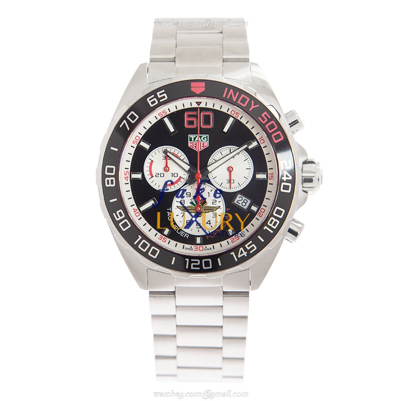 Tag Heuer CAZ101V.BA0842 Formula 1 Quartz Replica Watch, Black Dial, Steel Bracelet - Image 2