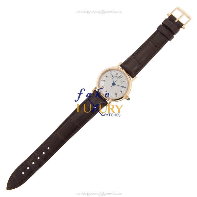 Breguet 8067BA/52/964 Classique Replica Watch, Automatic Movement, White Dial, 18kt Yellow Gold Case - Image 2
